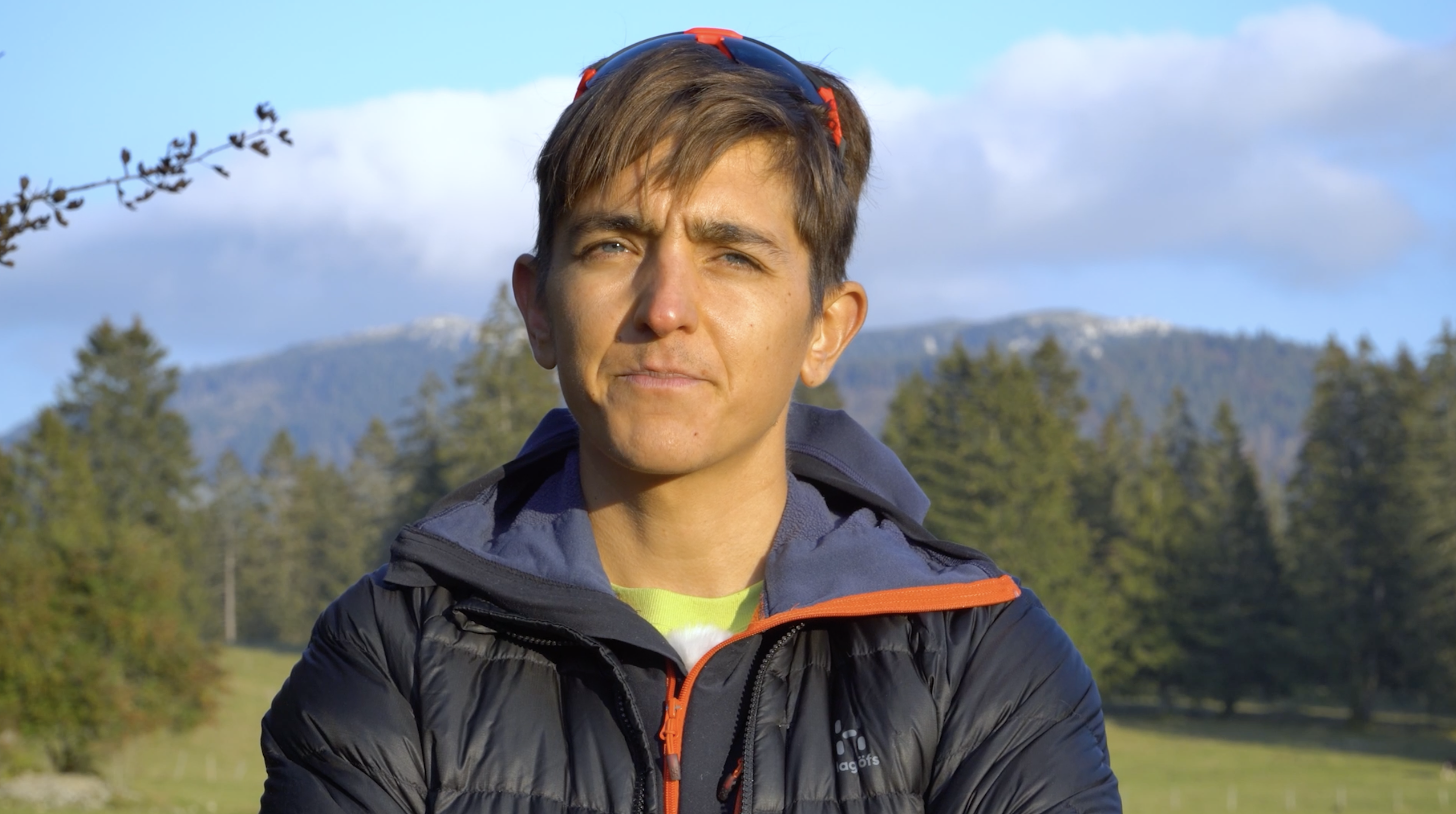 Xavier Thevenard, pour la fondation Kilian Jornet